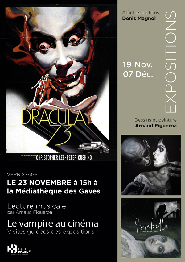 Vernissage : Expositions sur le thème des vampires - OLORON-SAINTE-MARIE