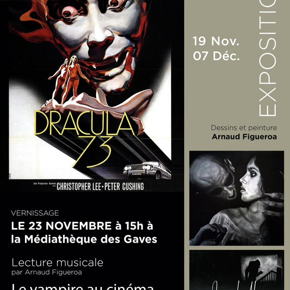 Vernissage : Expositions sur le thème des vampires - OLORON-SAINTE-MARIE