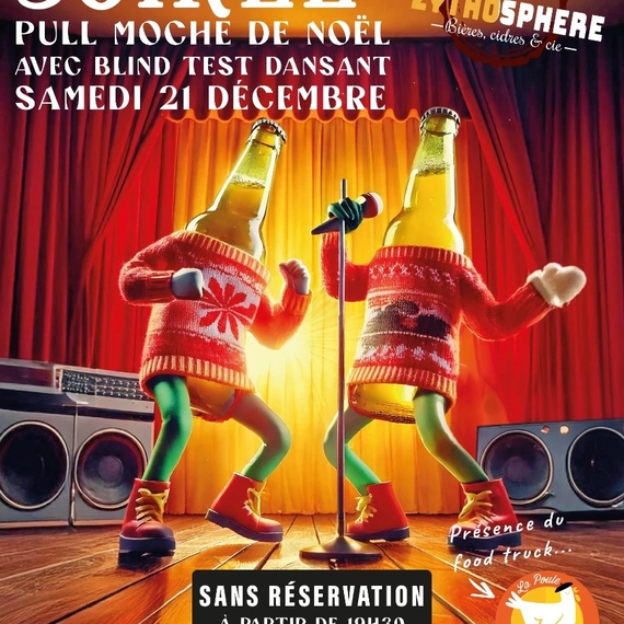 Soirée pull moche de Noël et blind test - OLORON-SAINTE-MARIE