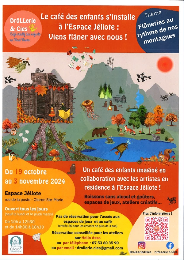 Drolleries & cie - café créatif des enfants en Haut-Béarn - OLORON-SAINTE-MARIE