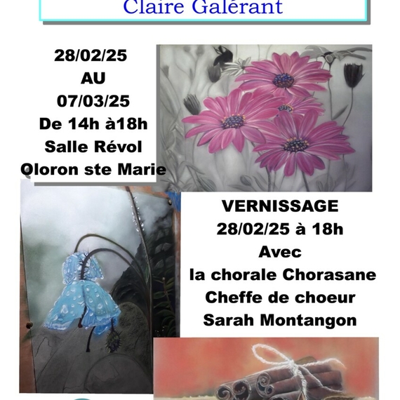 Exposition de Claire Galérant - OLORON-SAINTE-MARIE