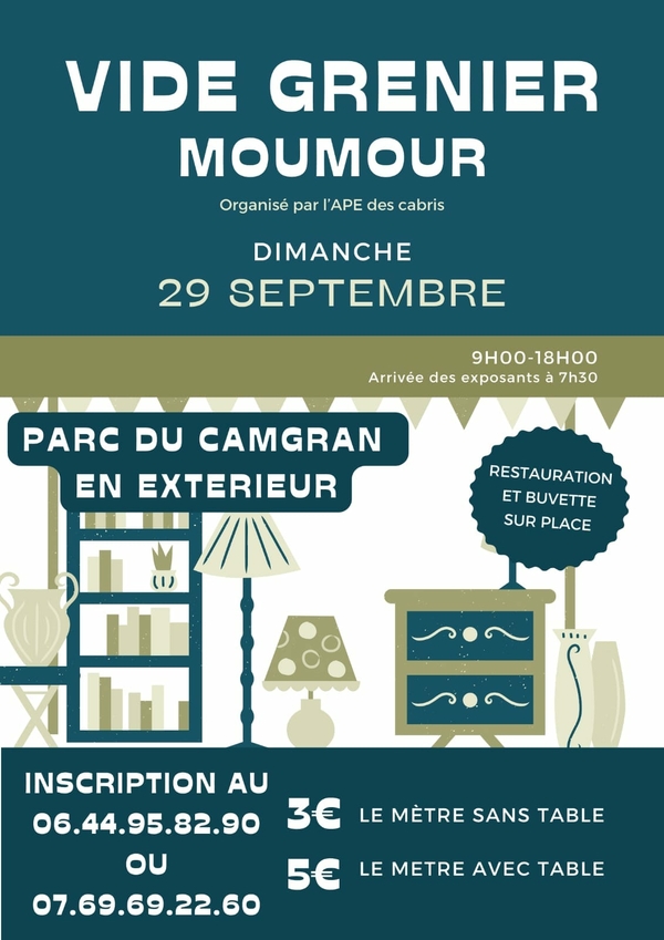 Vide grenier - MOUMOUR