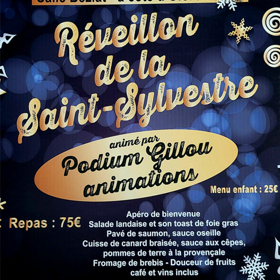 Réveillon de la Saint-Sylvestre - EYSUS