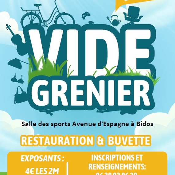 Vide grenier APE Ecole de Bidos - BIDOS