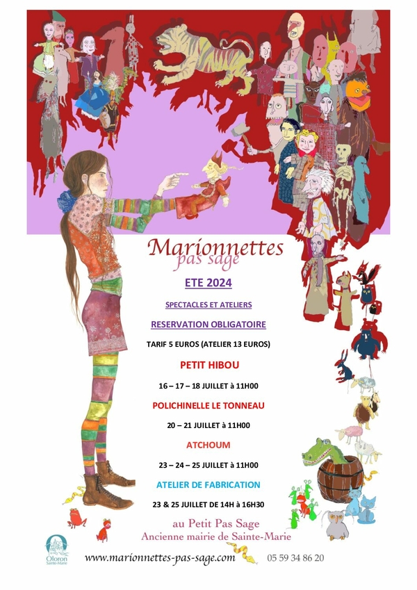Petit Hibou - Théâtre Pas Sage - OLORON-SAINTE-MARIE