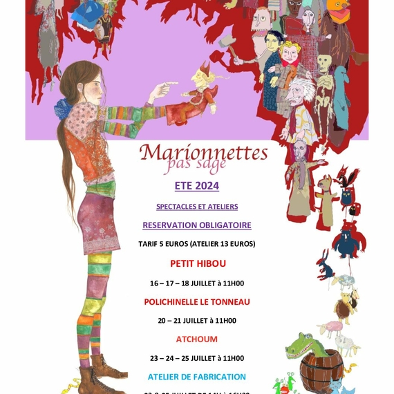 Polichinelle Le Tonneau - Théâtre Pas Sage - OLORON-SAINTE-MARIE